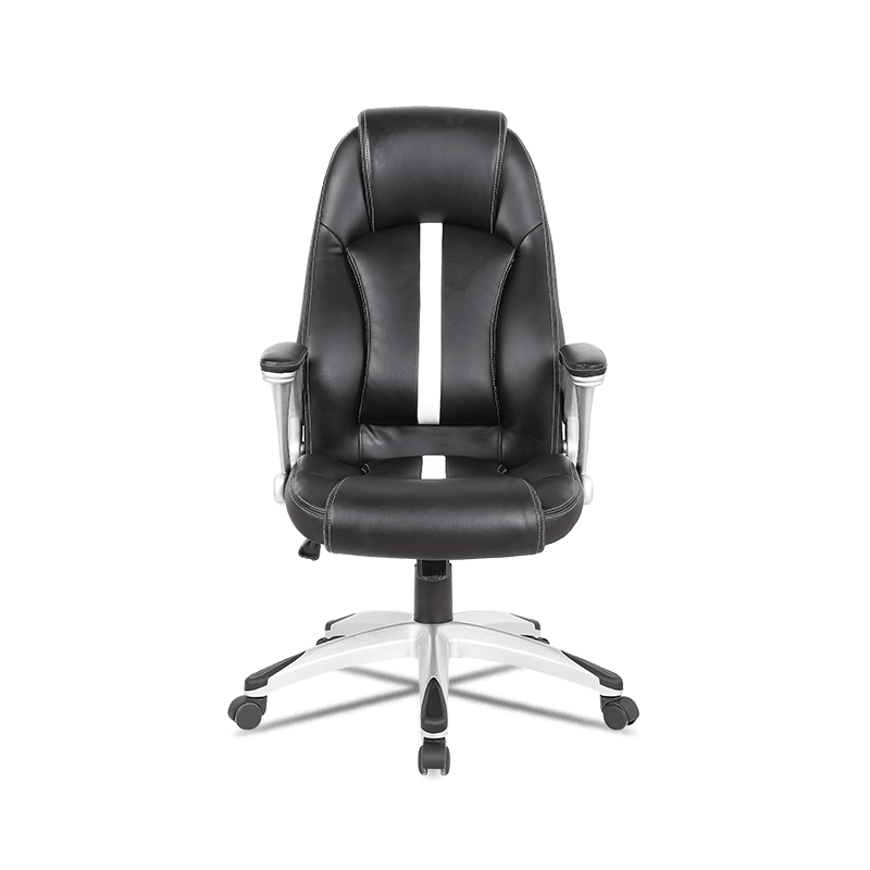 MC-7109 Kerusi Pejabat Eksekutif Belakang Tinggi Boleh Laras Ergonomik dengan Kusyen Sokongan Lumbar